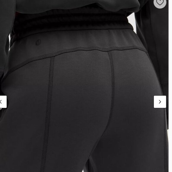 Lululemon Softstreme HR Straight-Leg Crop 24" BLK 4 - Picture 3 of 7